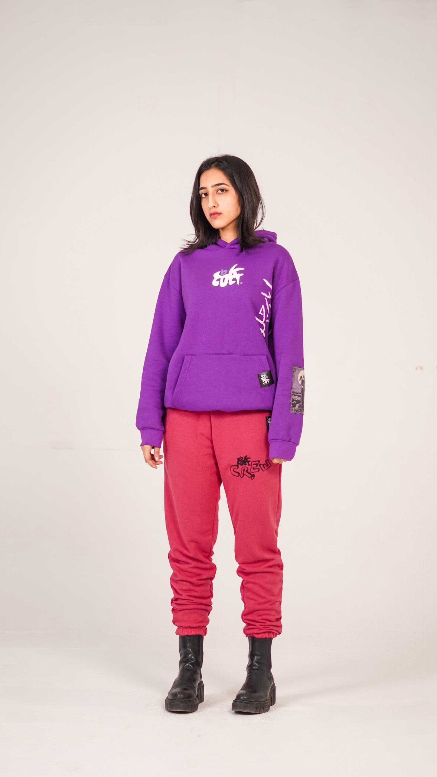 "VISA" Purple Hoodie