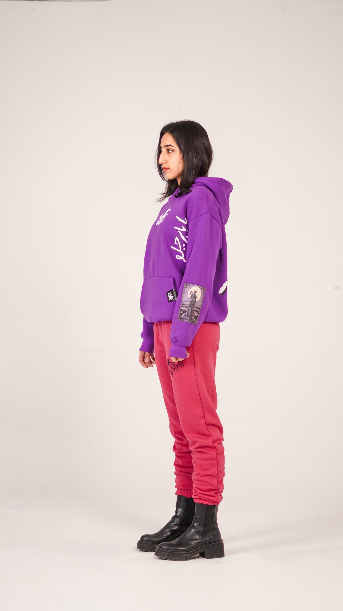 "VISA" Purple Hoodie