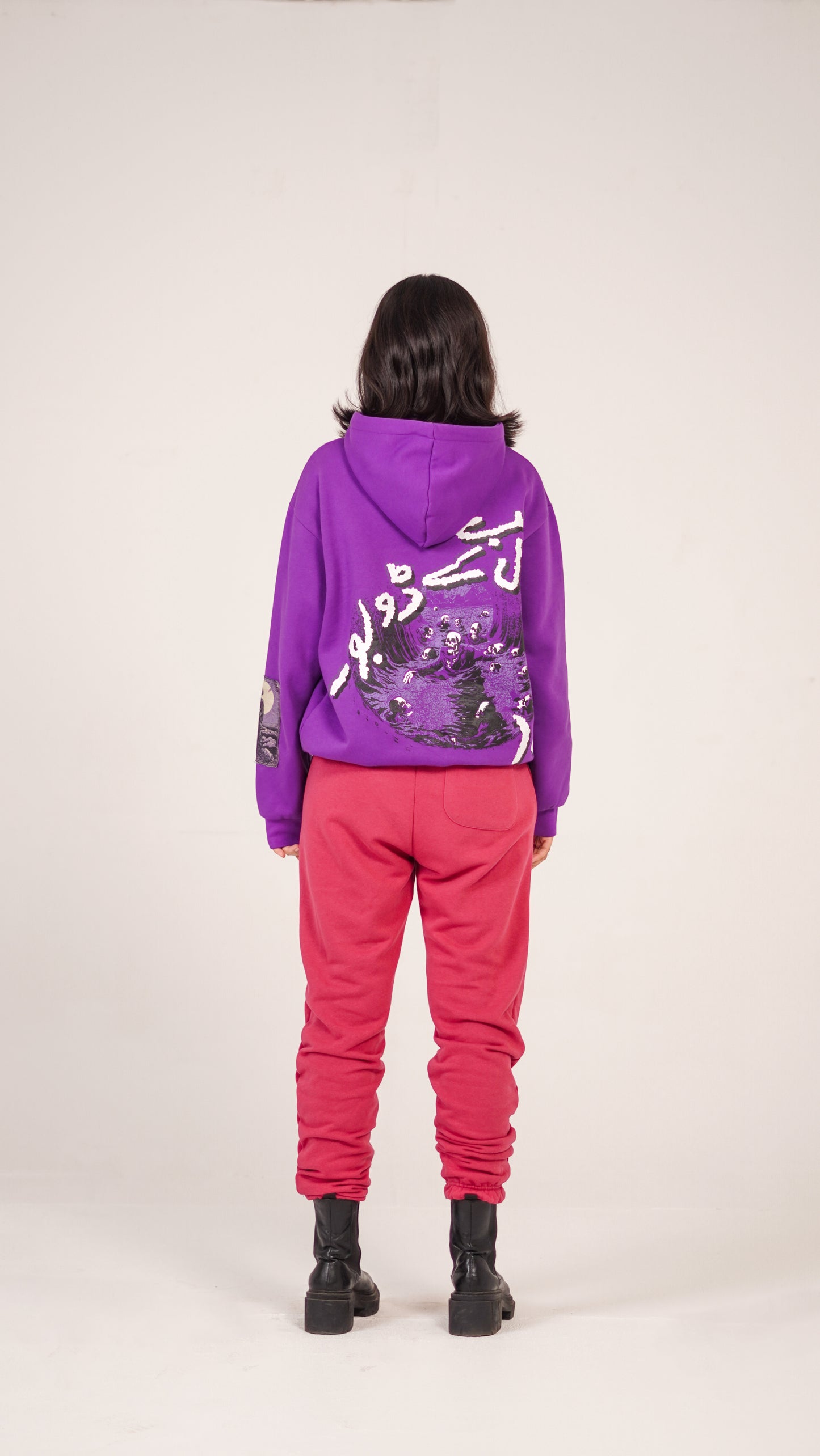 "VISA" Purple Hoodie