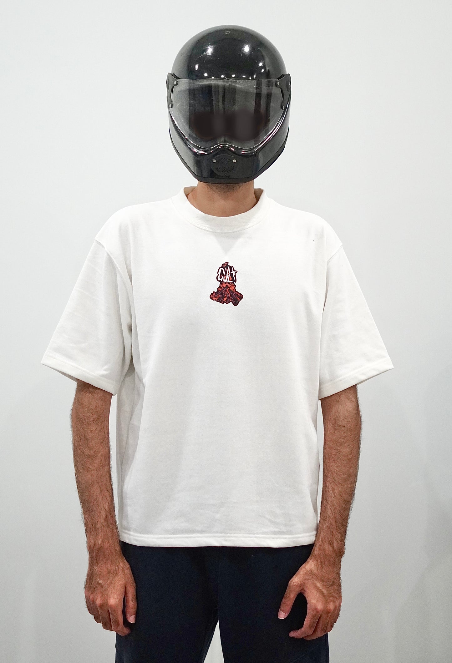 "SAD HOURS" UNISEX White T-Shirt