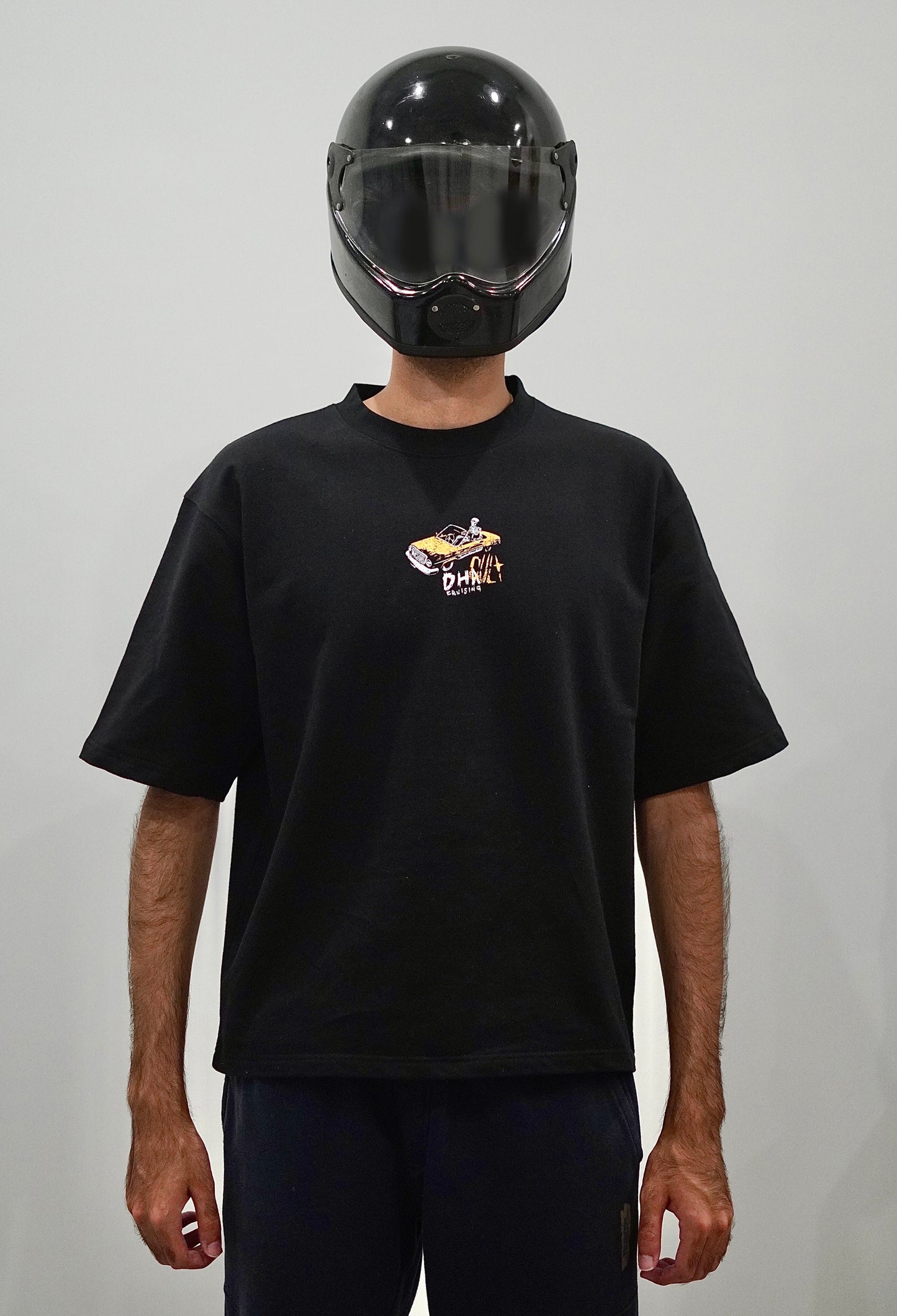 "DHACRUISE" UNISEX Black T-Shirt