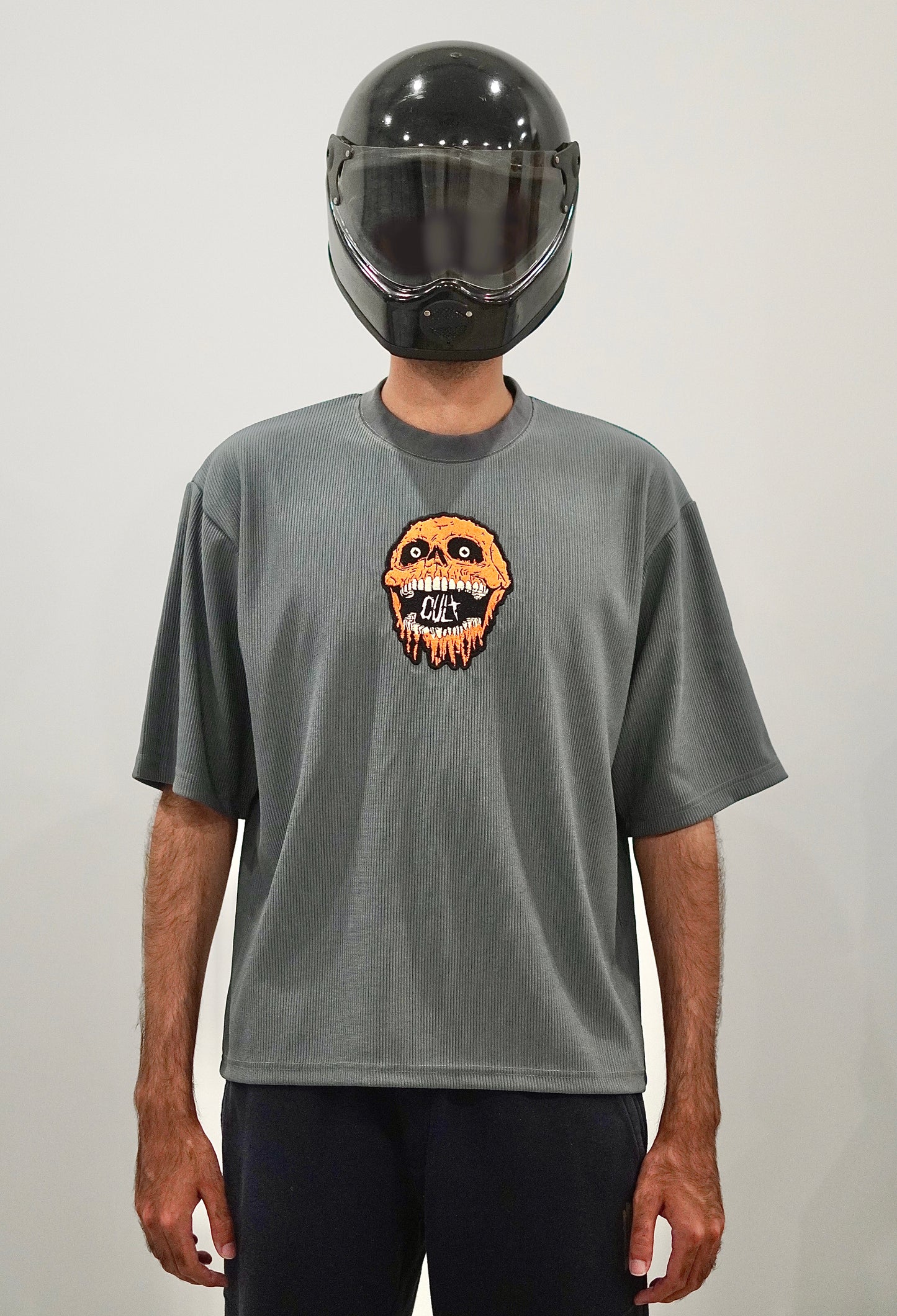 "ISCK" UNISEX Grey T-Shirt