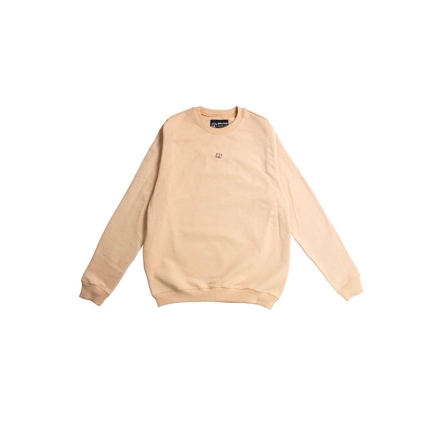"PAKI BOX" - VANILLA CREAM BEIGE - Regular Fit THICK Sweatshirt