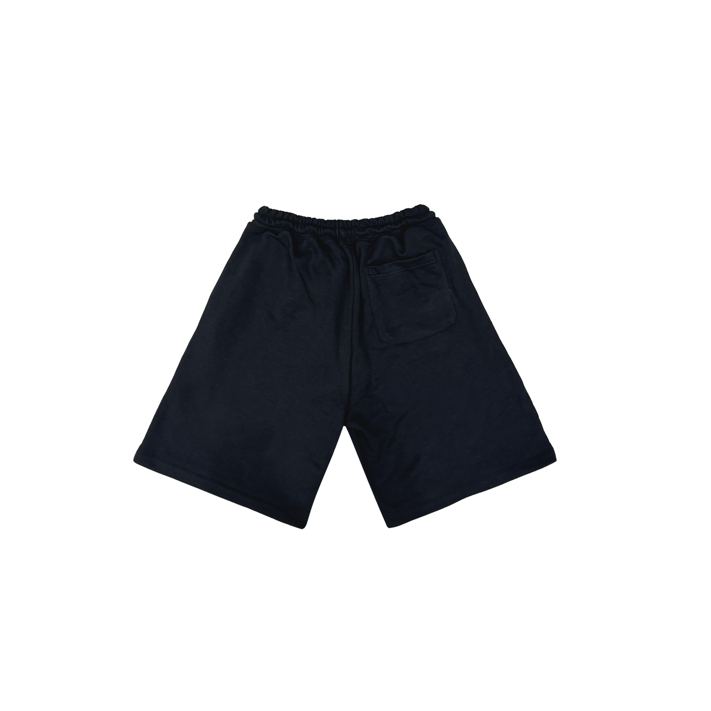 Absolute Black - Cotton terry shorts