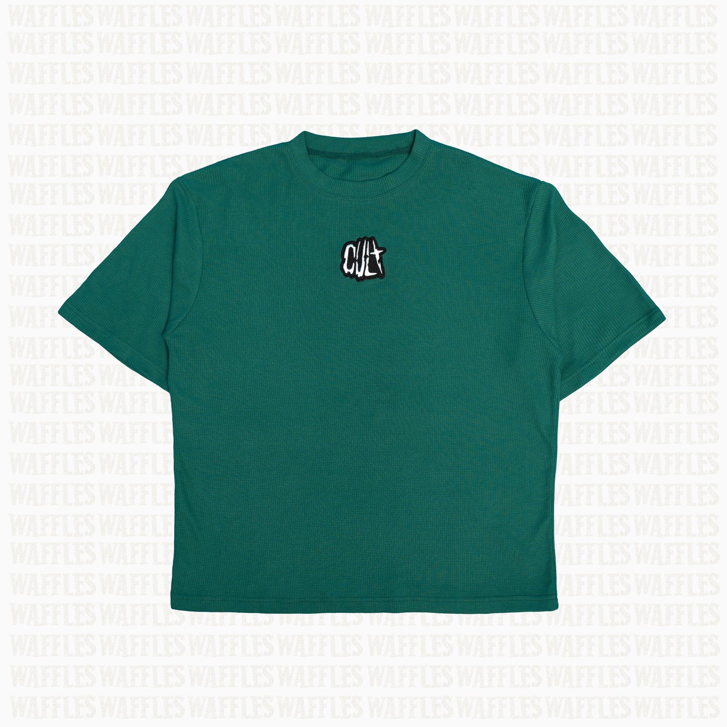 EverSoEmerald - WAFFLES - Basic Drop Shoulder Shirt