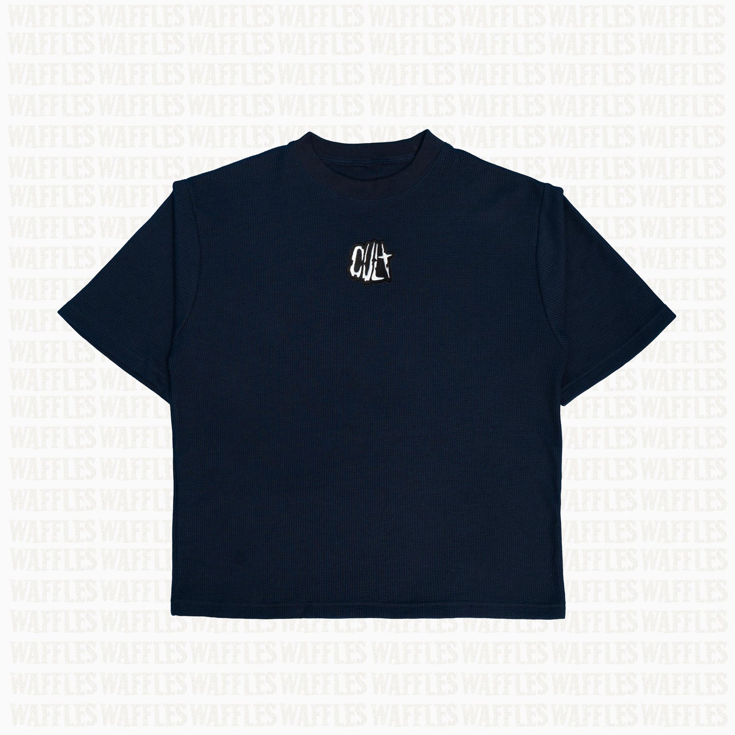 MarianaBlue - WAFFLES - Basic Drop Shoulder Shirt