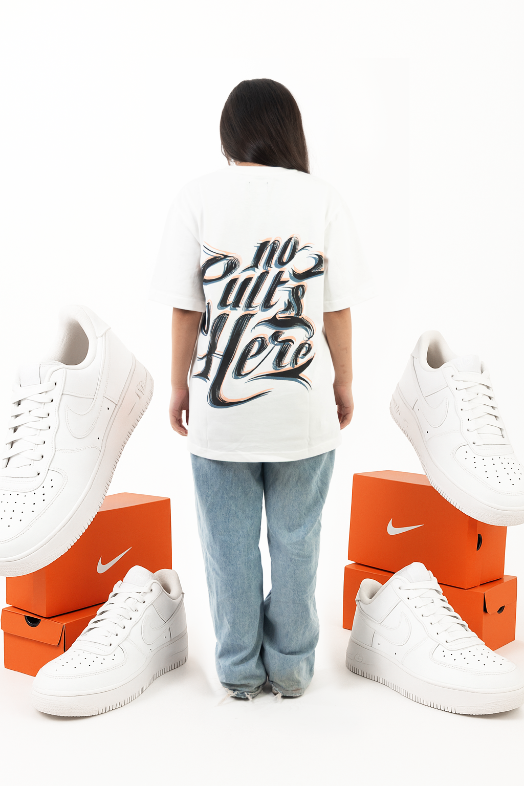 Airforce White - Cotton shirt