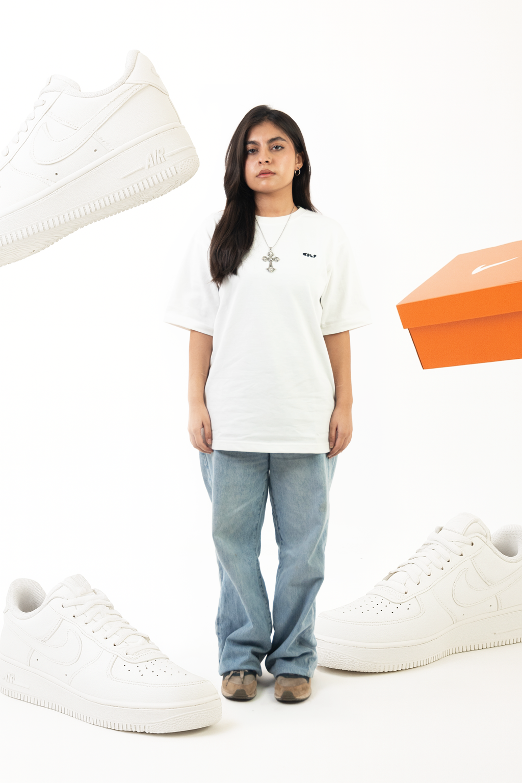 Airforce White - Cotton shirt