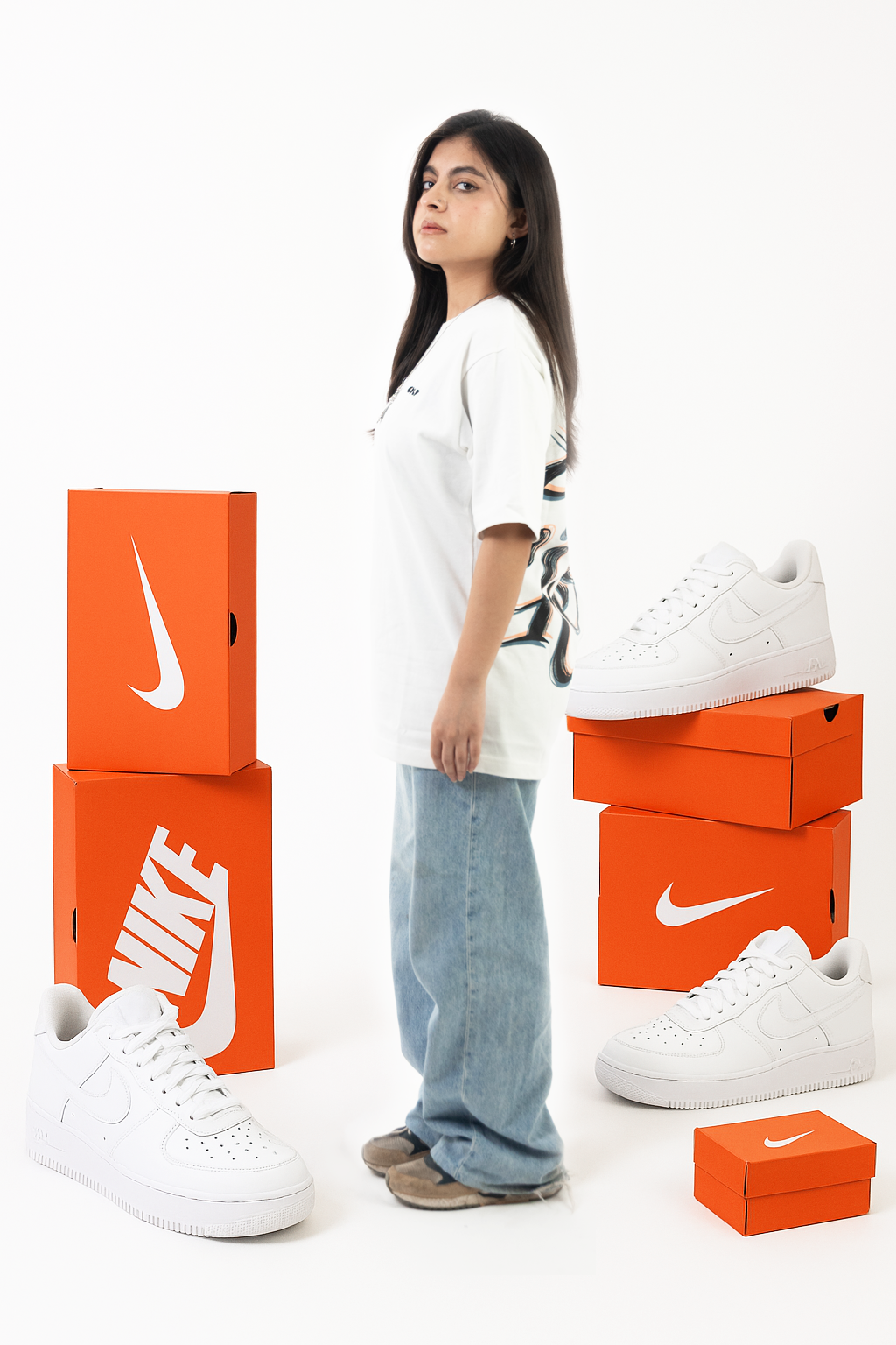 Airforce White - Cotton shirt
