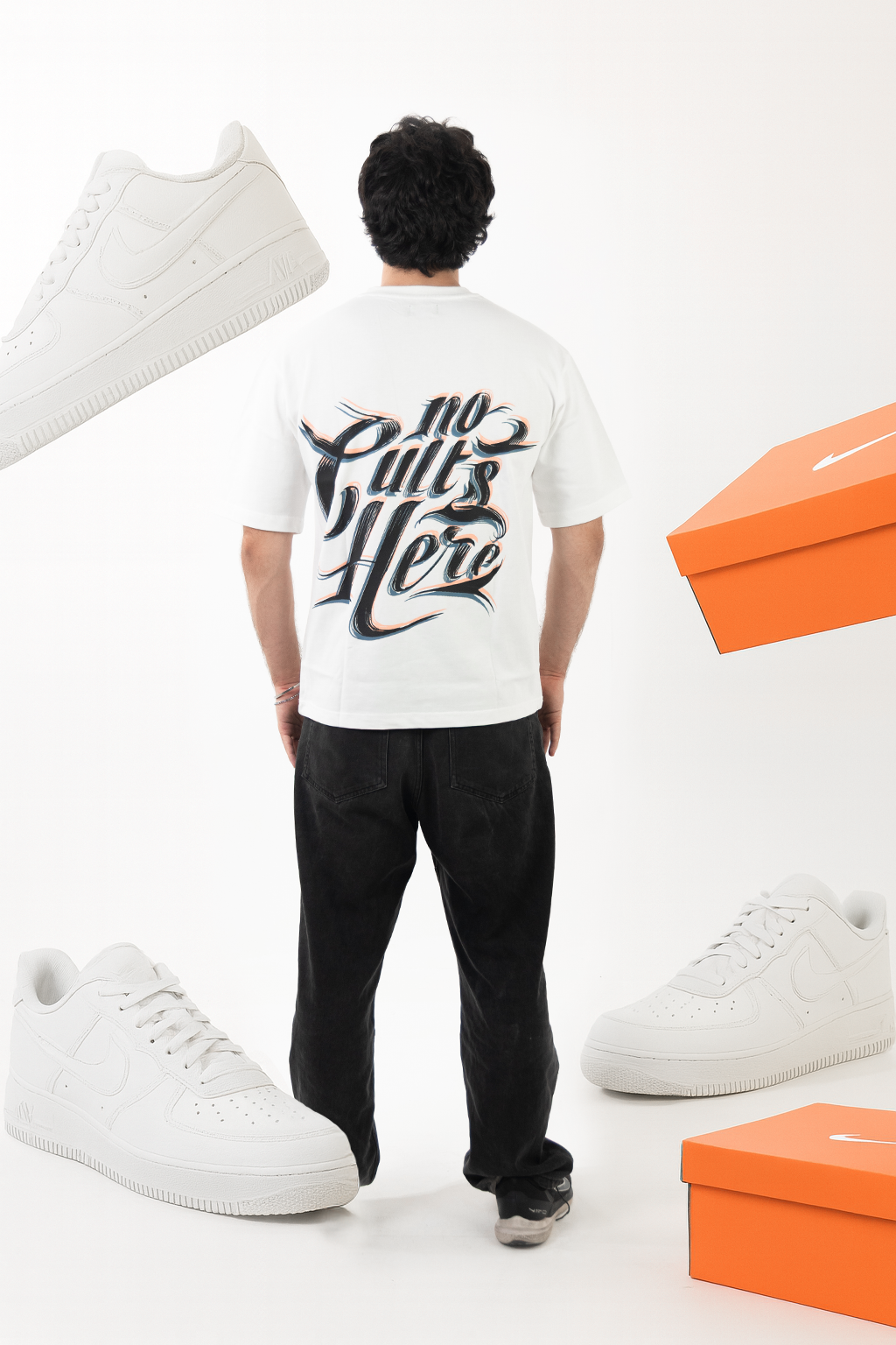 Airforce White - Cotton shirt