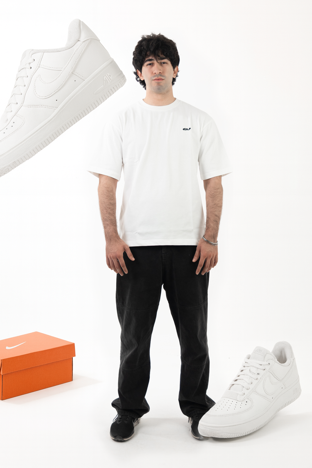 Airforce White - Cotton shirt