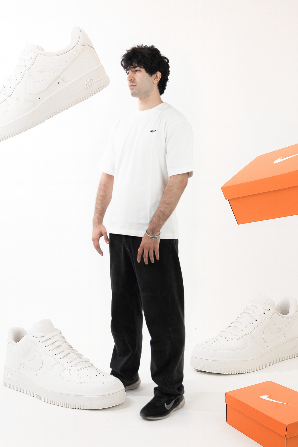 Airforce White - Cotton shirt